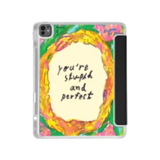 iPad Air6/7 13" 2025 (M2/M3) Clear Black Mirror Quote by Juli Baker (88528790839968852879005011)
