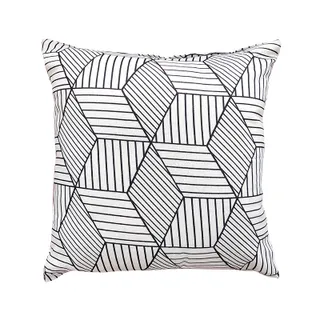 การตกแต่งบ้านปลอกหมอนโซฟาทรงเรขาคณิตปลอกหมอนฝ้ายลินิน40*40ซม.