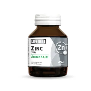 Life Best Zinc Plus Vitamin A,D3