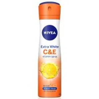 นีเวียสเปรย์เอ็กซ์ตร้าไวท์ซีแอนด์อี 150มล. Nivea Extra White C and E Spray 150ml. (8850029035543)