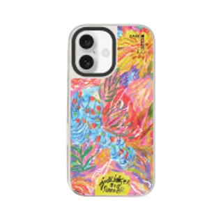 iPhone 16 Mirror Case MagSafe Abstract Flower by Juli Baker (88528799927178852879007510)