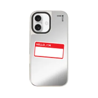 iPhone 16 Mirror Case MagSafe Note Hello I'm... (88528799927178852879605815)