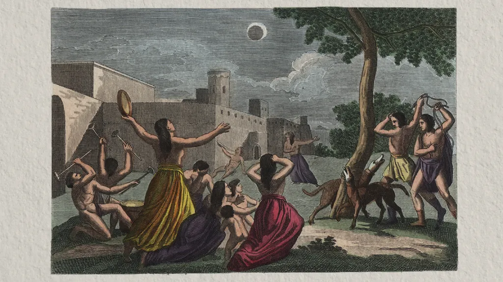 ตีปี๊ป ตีเกราะ เคาะไม้ สำรวจ 6 ตำนาน ‘จันทรุปราคา’ ที่มาความเชื่อจากทั่วทุกมุมโลก