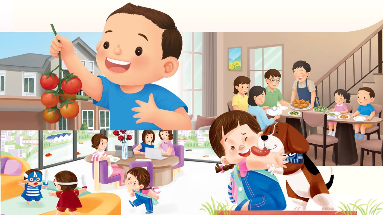 ป๋องแป๋ง ปิงปิง กับบ้านที่มีพื้นที่ให้เด็กๆ ได้เล่น เรียนรู้ และได้เติบโตท่ามกลางความสัมพันธ์ในครอบครัว