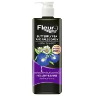 เฟลอร์บัตเตอร์ฟลายพีแอนด์ฟอลส์เดซีเฮอร์บัลแชมพู 400มล. Fleur Butterfly Pea And False Daisy Herbal Shampoo 400ml. (8853474096039)