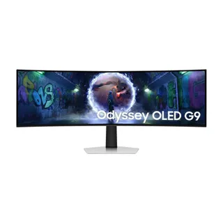 จอคอม Samsung Odyssey OLED G9 LS49DG930SEXXT 49" OLED DQHD Curved Gaming Monitor 240Hz