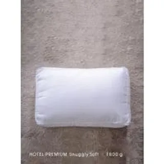 LUCKY MATTRESS หมอนขนห่านเทียม Hotel Premium หมอนโรงแรมความนุ่มระดับห้าดาว นุ่มหลับสบายไม่ปวดต้นคอ Snuggly Soft 1800 g (MKP1277206)