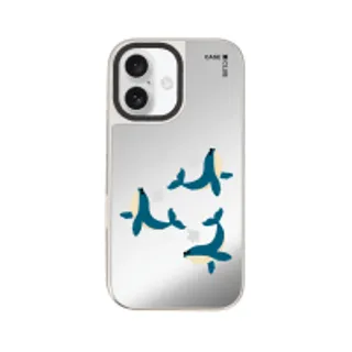 iPhone 16 Mirror Case MagSafe Trio Whale (88528799927178852879568738)
