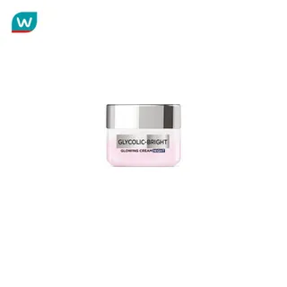 LOreal ลอรีอัล ปารีส ครีม ไนท์ ไกลโคลิค-ไบรท์ โกลว์อิ้ง 15 มล.
