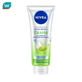 Nivea นีเวีย วิตามิน บอดี้ เซรั่ม เอ็กซ์ตร้า ไบรท์ ซี แอนด์ เอเอชเอ 300 มล.