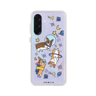 Samsung Galaxy A36 Clear Case Space Corgi (88528792926408852879342574)