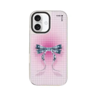 iPhone 16 Mirror Case MagSafe Halftone Ribbon (88528799927178852879151718)