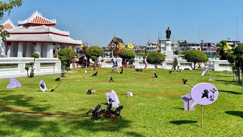รูทเดินเท้าเที่ยว 3 วัด ตามหางานศิลปะจากศิลปินระดับโลกใน Bangkok Art Biennale 2022 
