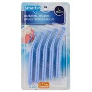 สมาร์ทเตอร์แปรงซอกฟันหัวแปรงแบบงอ 5ด้าม Smarter Interdental L Shaped Brushes 5pcs. (8853474057740)