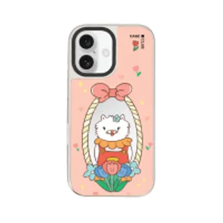 iPhone 16 Mirror Case MagSafe Ribbon Persian Cat (88528799927178852879364231)