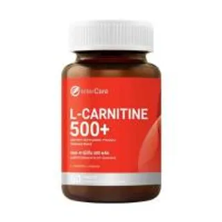 InterCare L-Carnitine แอล-คาร์นีทีน 500 พลัส บรรจุ 60 เม็ด (329817-713889010)