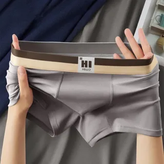 Rosy Recess กางเกงผ้าฝ้ายสีดอกกุหลาบกางเกงบอกเซอร์ของผู้ชายกางเกงบ็อกเซอร์เรียบง่าย