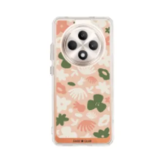 Oppo Reno 12F Clear Case Pink Flower Pattern (88528791035958852879740158)
