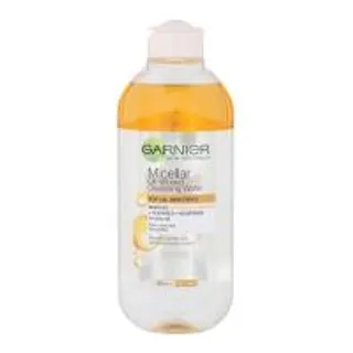 การ์นิเย่สกินแนทเชอรัลล์ไมเซล่าออยล์อินฟิวส์คลีนซิ่งวอเตอร์ 400มล. Garnier Skin Naturals Micellar Oil Infused Cleansing Water 400ml. (6902395502005)