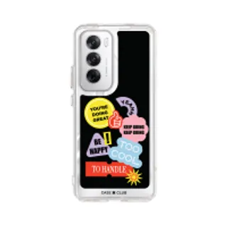 Oppo Reno 12 Clear Case Inspirational Quotes (88528795107068852879211115)