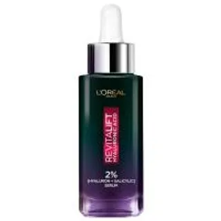 ลอรีอัลปารีสรีไวทัลลิฟท์ไฮยาลูรอนิคแอซิดออยล์คอนโทรลไนท์รีพลัมปิงเซรั่ม 30มล. Loreal Paris Revitalift Hyaluronic Acid Oil Control Night Replumping Serum 30ml. (8994993022823)