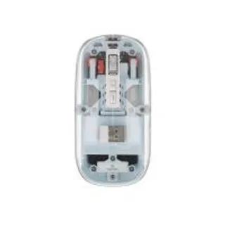 เมาส์ไร้สาย TECHPRO Crystal Magnetic Wireless mouse TP105 Blue (8857811422185)