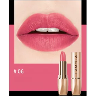 VARIVIDA LAMEILA ลิปสติกกันน้ำและกันหงื่อ ทนทานยาวนาน น้ำหนักเบาไม่คลัมป์นุ่มริมฝีปากเรียบ