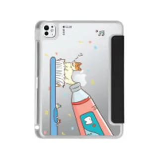 iPad Pro 11" (2024) Clear Black Toothpaste Fox (88528792829318852879372571)