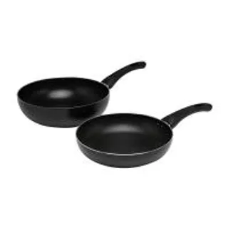 SEAGULL ชุดเครื่องครัวนอนสติ๊ก เดลี่ ดูโอ้ (2 ชิ้น) (สีดำ) (MKP1218454)