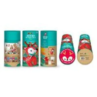 ชุดเย็บพวงกุญแจตุ๊กตากวาง AVENIR CH1628 สีเขียว (K090217)