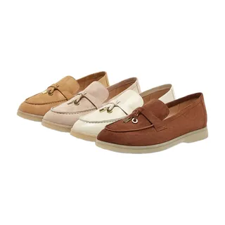 BASTO Women's Slip-on Loafers Flat Shoes