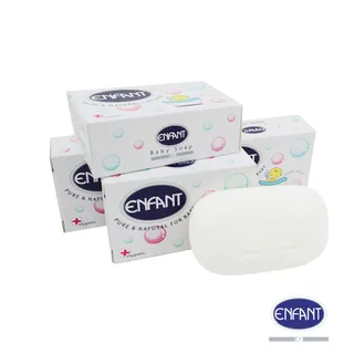 สบู่ก้อนเด็ก Enfant ขนาด 100 กรัม แพ็ค 4 ก้อน