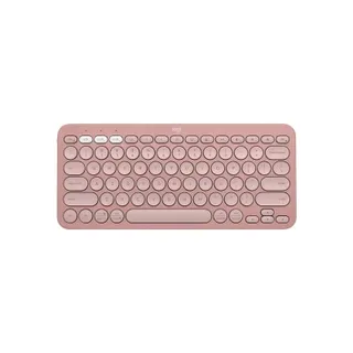 คีย์บอร์ด Logitech Pebble Keys 2 K380s Wireless Keyboard (EN/TH) Rose