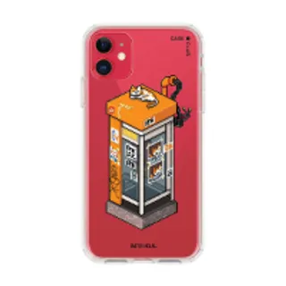 iPhone 11 Clear Case Orient Phone Booth (88528790006278852879439335)