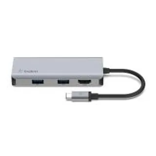 Belkin 5-in-1 USB-C Hub (AVC007BTSGY) Gray (745883819812)