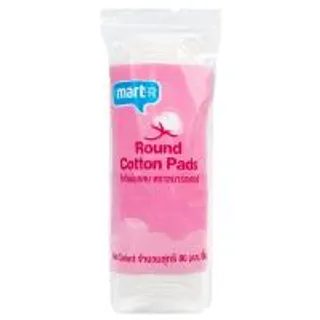 สมาร์ทเตอร์สำลีแผ่นกลม 80ชิ้น Smarter Cotton Round Pads 80pcs. (8853474047529)