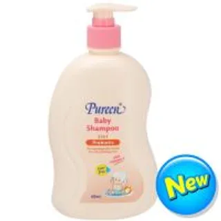 เพียวรีนเบบี้แชมพู2อิน1พรีไบโอติก 400มล. Pureen Baby Shampoo 2in1 Prebiotic 400ml. (8850848018536)