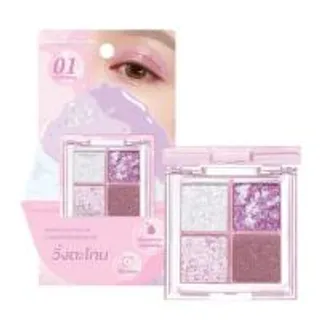 Meilinda อายแชโดว์ Snow Glitter Palette 3.6 กรัม (349310-725312010)