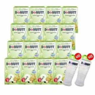Donutt โทเทิลไฟบิลี่ พลัส โพรไบโอติกส์ 10 ซอง/กล่อง (แพ็ก16กล่อง) แถมแก้วเชค 2 ใบ (346905-706020010)