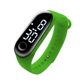 VINTLOOK <จัดส่ง 24 ชั่วโมง>นาฬิกาดิจิตอล LED แฟชั่นสายซิลิโคนผู้ชายและผู้หญิงนาฬิกาอิเล็กทรอนิกส์คู่สไตล์ย้อนยุคนาฬิกา ผู้หญิง  นาฬิกา ผู้ชาย