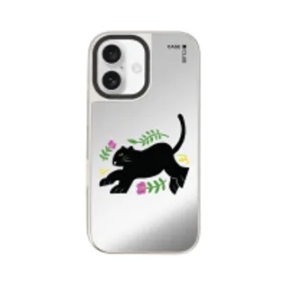 iPhone 16 Mirror Case MagSafe Black Tiger (88528799927178852879480504)