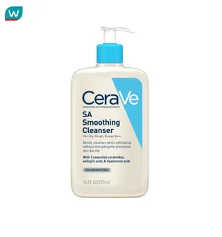 Cerave โฟมล้างหน้า CeraVe เซราวี เอสเอ สมูทติ้ง คลีนเซอร์ 473 มล.