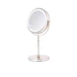 ESQUIRE กระจกตั้งโต๊ะ LED X5 DIA17.5CM สีเงิน (CDS10145357)