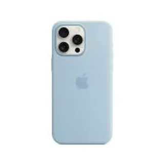 Apple iPhone 15 Pro Silicone Case with MagSafe - Light Blue (195949505713)