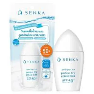 เซนกะเพอร์เฟ็คยูวีเจนเทิ้ลมิลค์เอสพีเอฟ50พีเอ 40มล. Senka Perfect UV Gentle Milk SPF50 PA 40ml. (4550516705617)