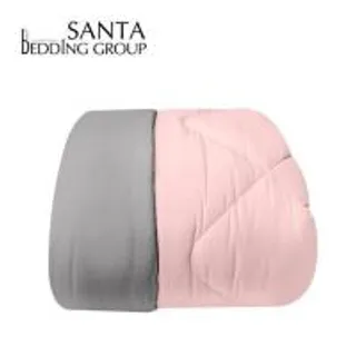 ผ้านวม SANTA BEDDING 70x90 นิ้ว สี PINK/GREY (1300987)