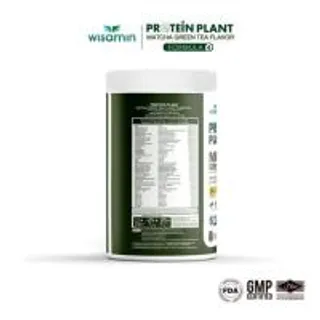 Wisamin โปรตีนแพลนท์ สูตร 4 รสมัทฉะ 250 กรัม (352187-726623010)
