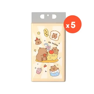 12ห่อ Botare ทิชชู แบบ แขวน ทิชชูแบบดึงและแขวน กระดาษทิชชู ทําความสะอาด กระดาษชำระ ลูกหมีน้อยน่ารัก