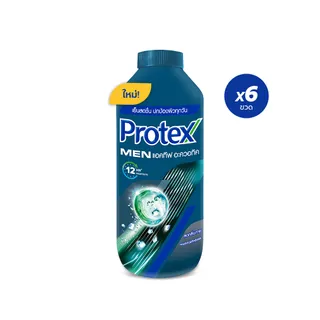 [มี 3 แพ็คให้เลือก] แป้งเย็น โพรเทคส์ สูตรฟอร์ เมน แอคทีฟ อะควอทิค 280 กรัม Protex Talcum Men Aquatic 280g