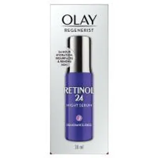 โอเลย์เซรั่มบำรุงผิวหน้าตอนกลางคืนเรตินอล24 30มล. Olay Regenerist Retinol24 Facial Night Serum 30ml. (4902430917957)